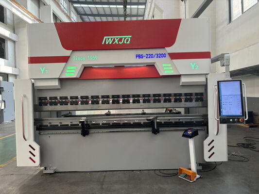 ซื้อ เครื่องพับไฮดรอลิก CNC คุณภาพสูงสุด 200 ตัน ความยาวพับ 3200 มม. online manufacture