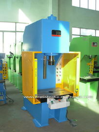 Manaul Control 100T คอลัมน์เดียวกดไฮดรอลิก Mahine Motor Pressing Shaft