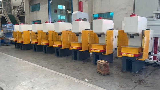 YD41 Sereis เครื่องกดไฮดรอลิกแบบกดคอลัมน์เดียว 25Ton ตลับลูกปืน